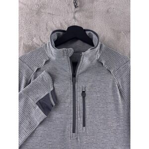 Lululemon Surge Half Zip Jacket Mens Size Medium Gray Performance Lounge